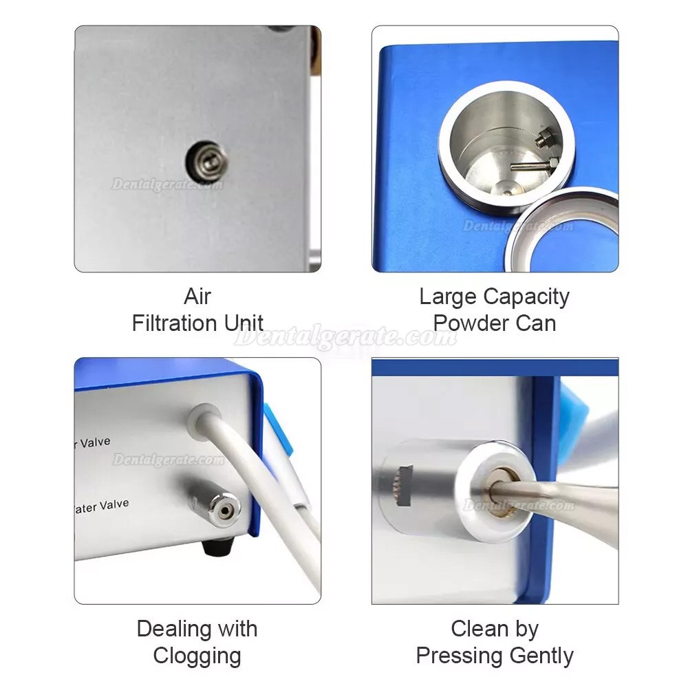 Pulverstrahlger&auml;t zahnarzt / airflow pulver (2 oder 4H)